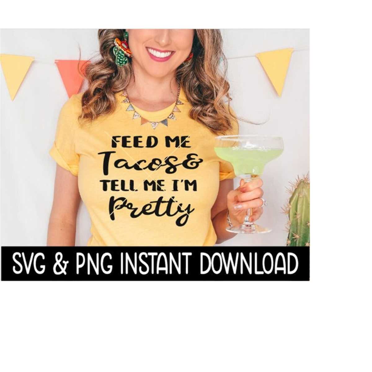 ALLNTRENDS Women's Funny Tank Top - "Feed Me Pizza Tell Me I'm Pretty" Print, Racerback - View #7