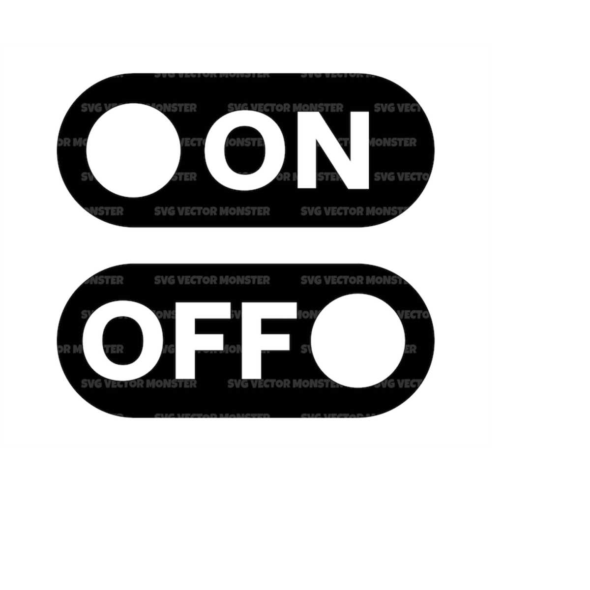 On Off Toggle Svg, On Off Switch Svg, Power Button Svg. Vect - Inspire ...