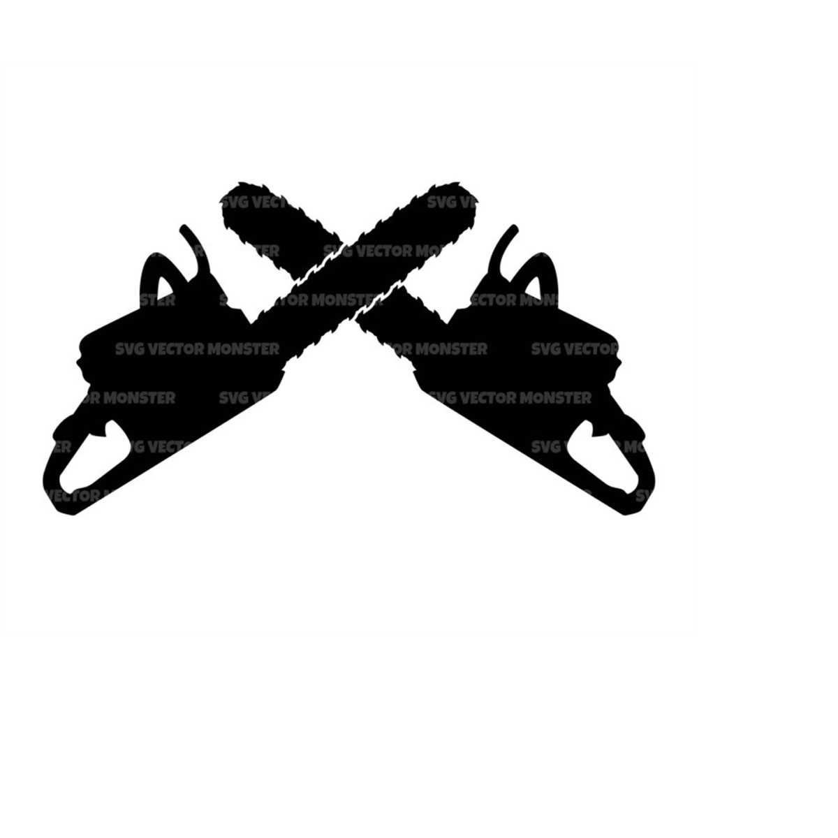 Crossed Chainsaws Svg, Lumberjack Svg, Logging Svg, Woodcutt Inspire