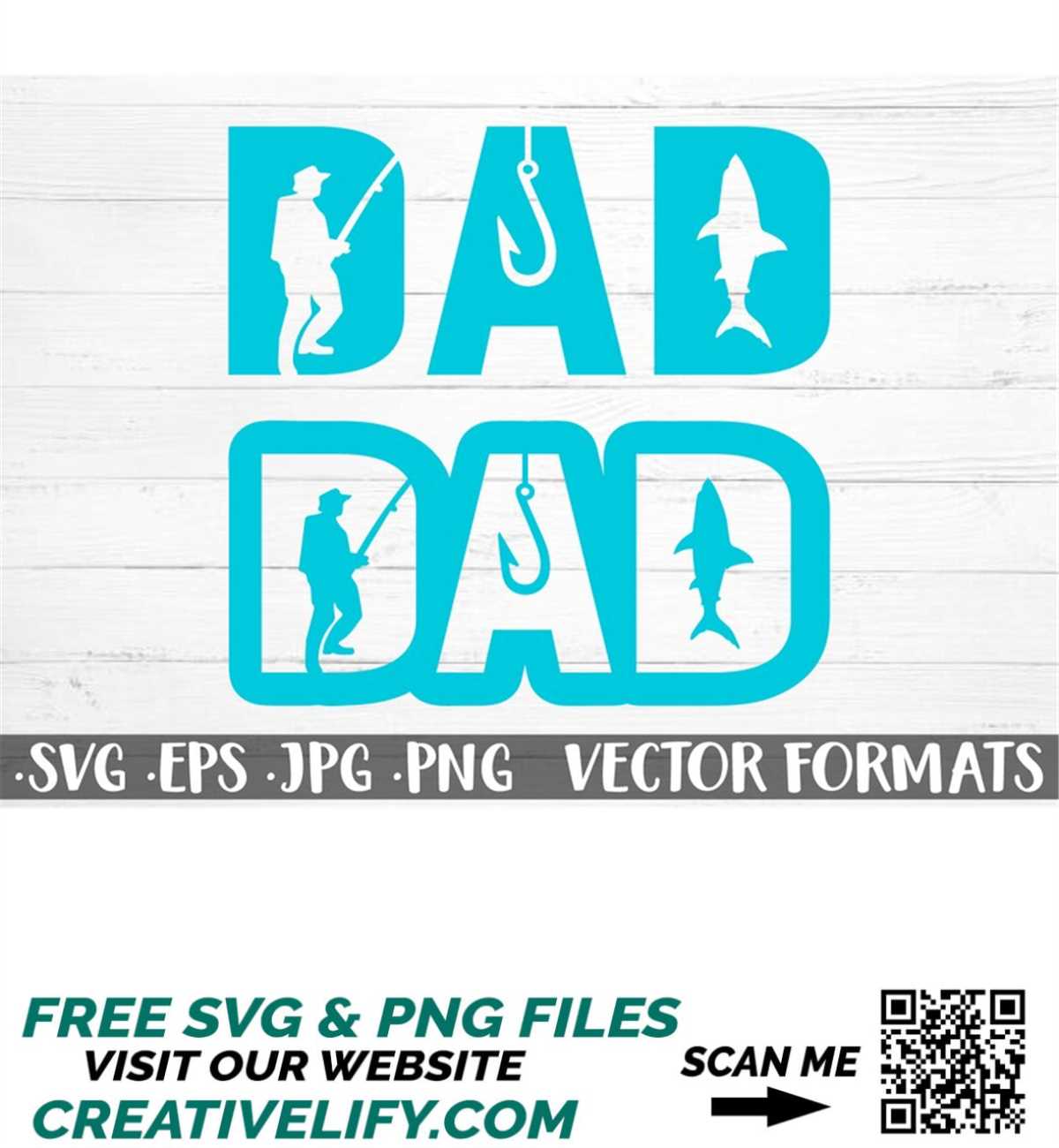 Fishing dad svg, dad svg, fishing svg, cool dad svg files, B - Inspire