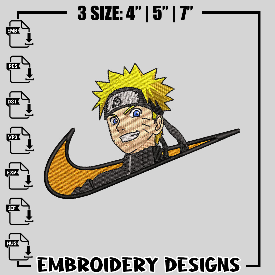 custom nike naruto