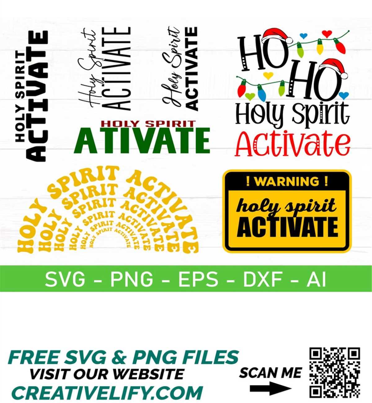 Holy Spirit Activate svg, Holy Spirit Activate Activate Acti - Inspire