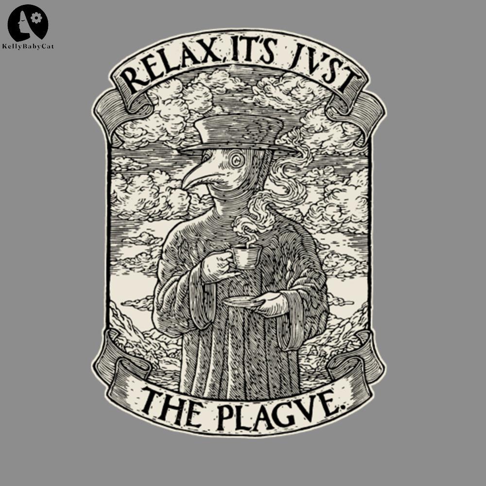 The Chillest Plague Doctor Halloween PNG Download Inspire Uplift