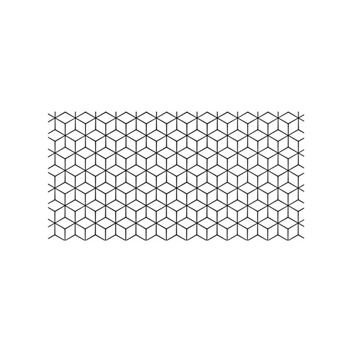 3D HEXAGONAL Pattern SVG, Cube Pattern Svg, Square Block Pat | Inspire ...