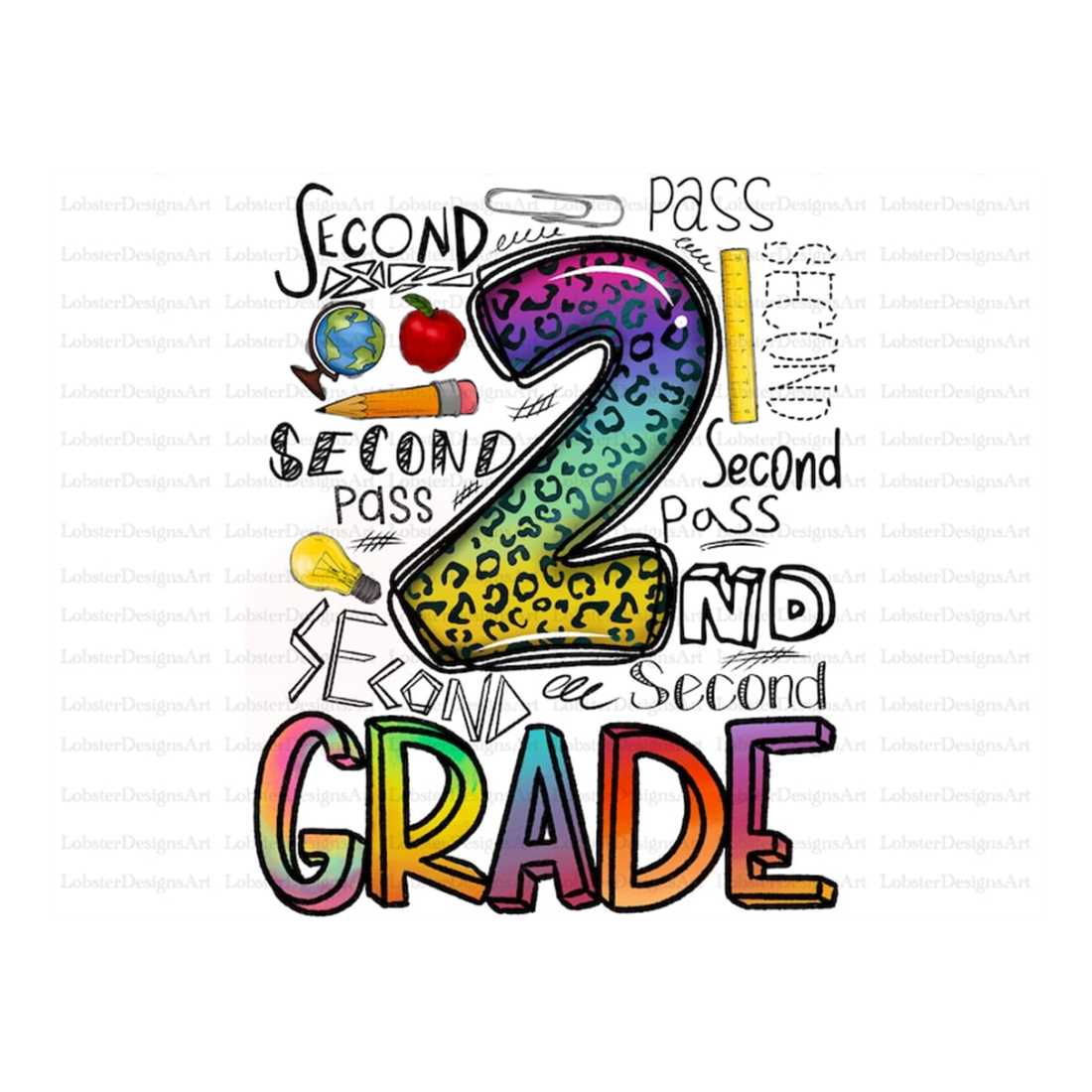 2nd second Pass Grade Png File, Western, 2nd Grade, Teacher - Inspire ...