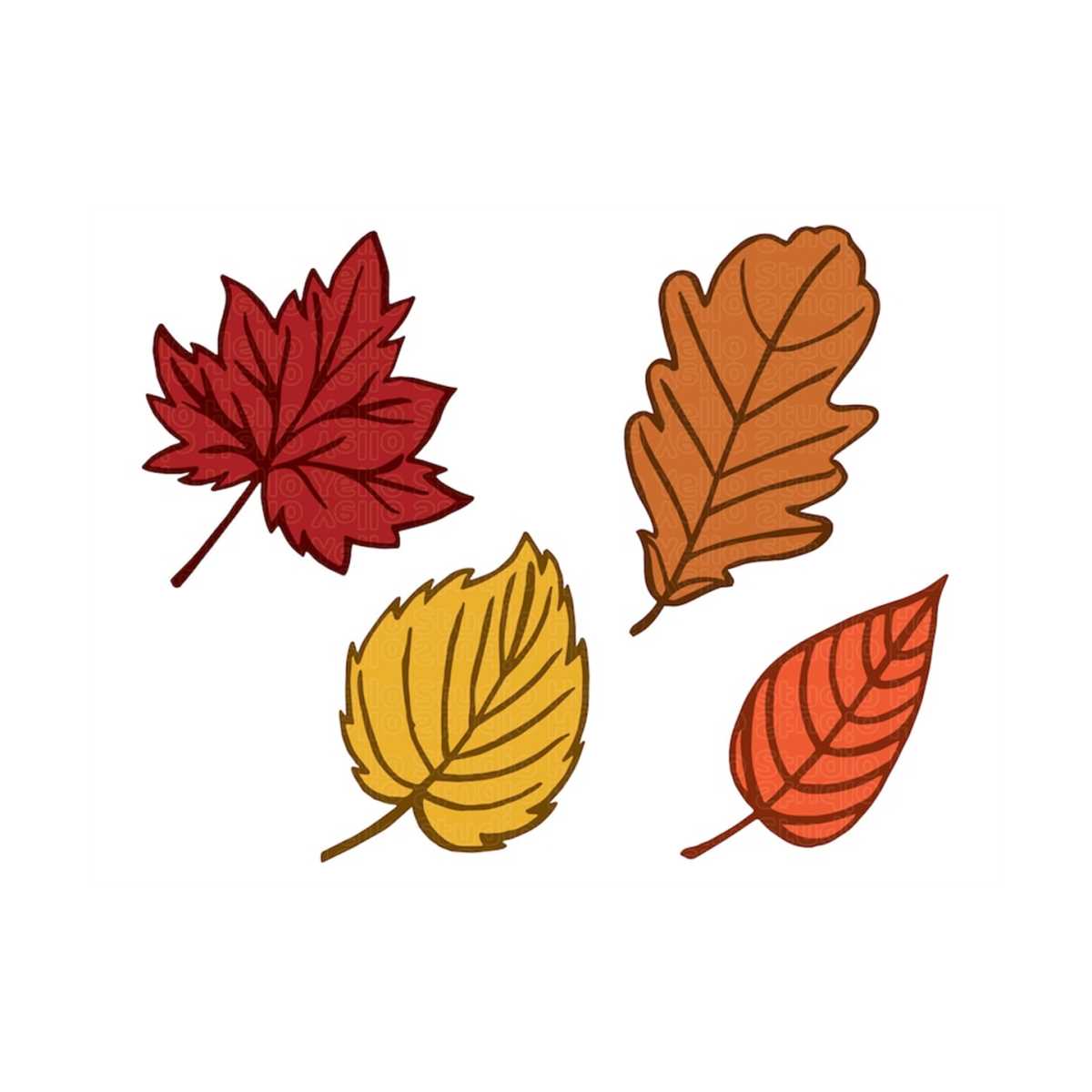 Fall Leaves Svg, Fall svg, Autumn leaves svg, Fall leaf svg - Inspire