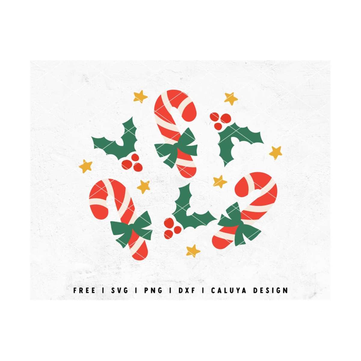 Candy Cane SVG | Mistletoe SVG | Cute Christmas SVG | Christ | Inspire ...