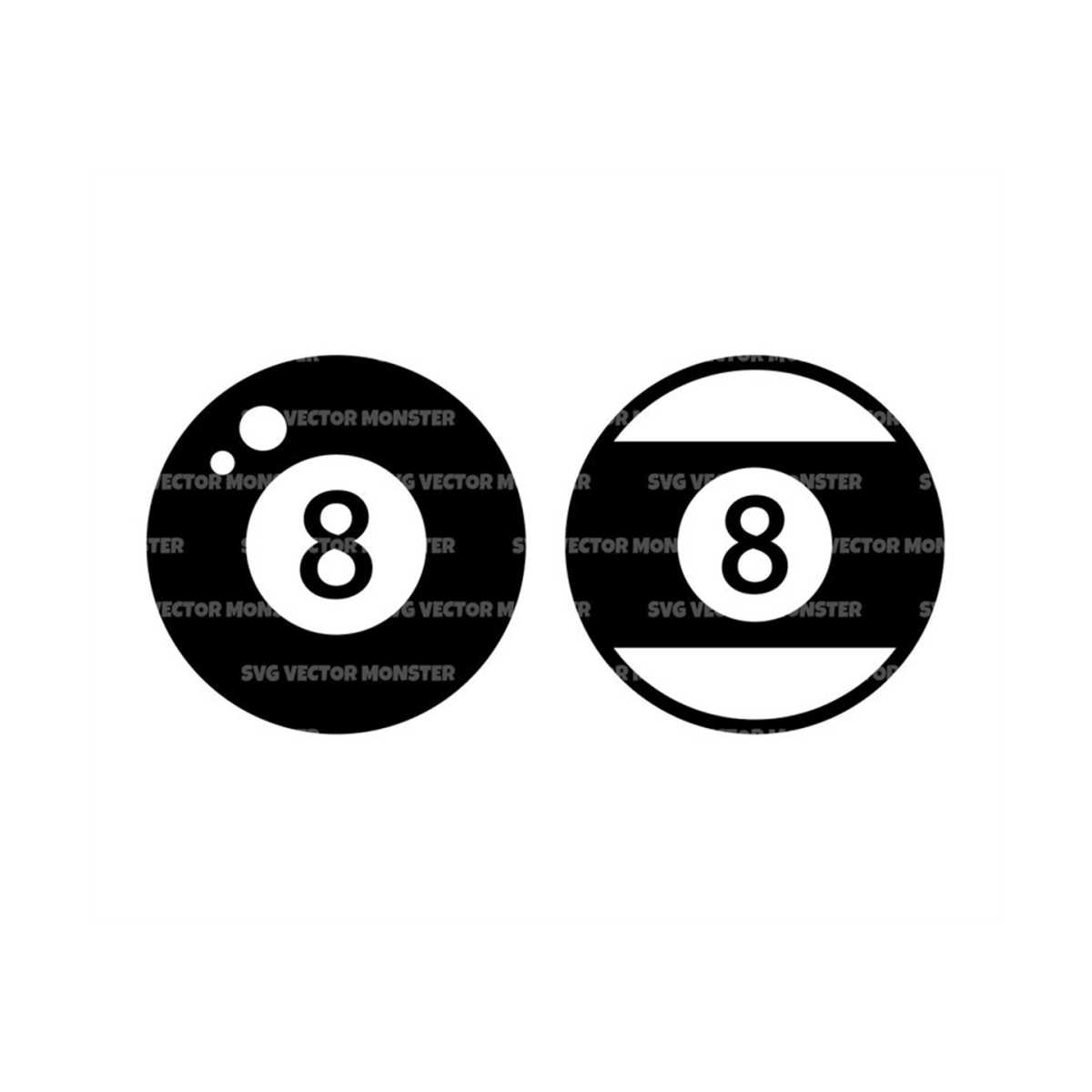 Billiard Blackball Svg, Eight Ball, 8 Ball, Pool Svg, Snooke Inspire