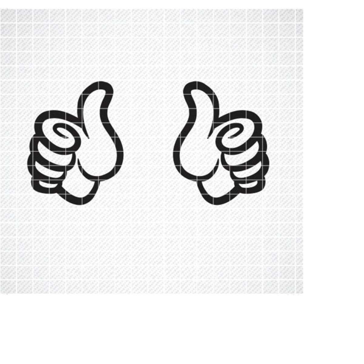 Thumbs Up SVG, Thumbs Vector, Thumbs Up Clipart, Thumbs Cric | Inspire