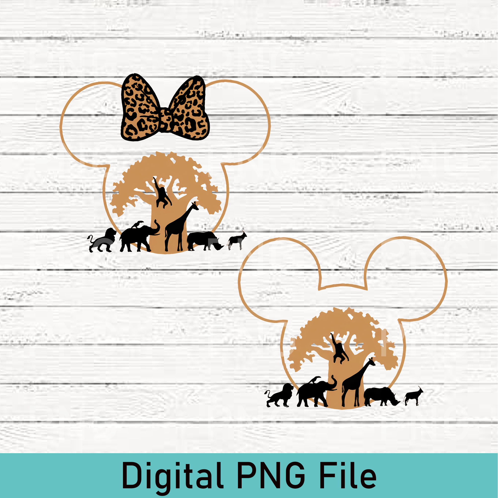 Disney Animal Kingdom PNG, Animal Kingdom PNG, Mickey Safari - Inspire