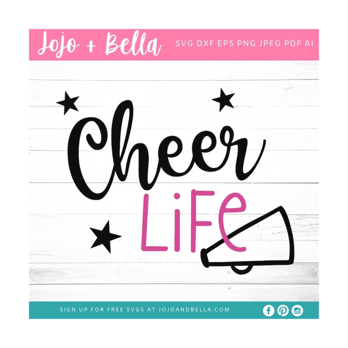 Cheer Life Svg Cheerlife SVG, Cheerleading Svg, Cheerleading - Inspire