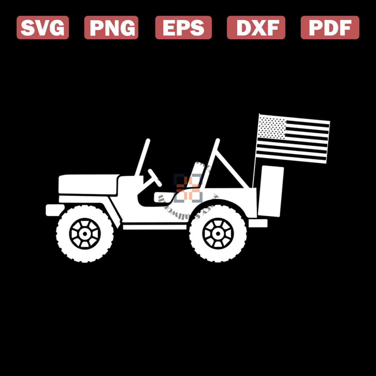 Jeep WranglerAmerican Flag Svg, Vehicle Svg, Jeep Wrangler S | Inspire