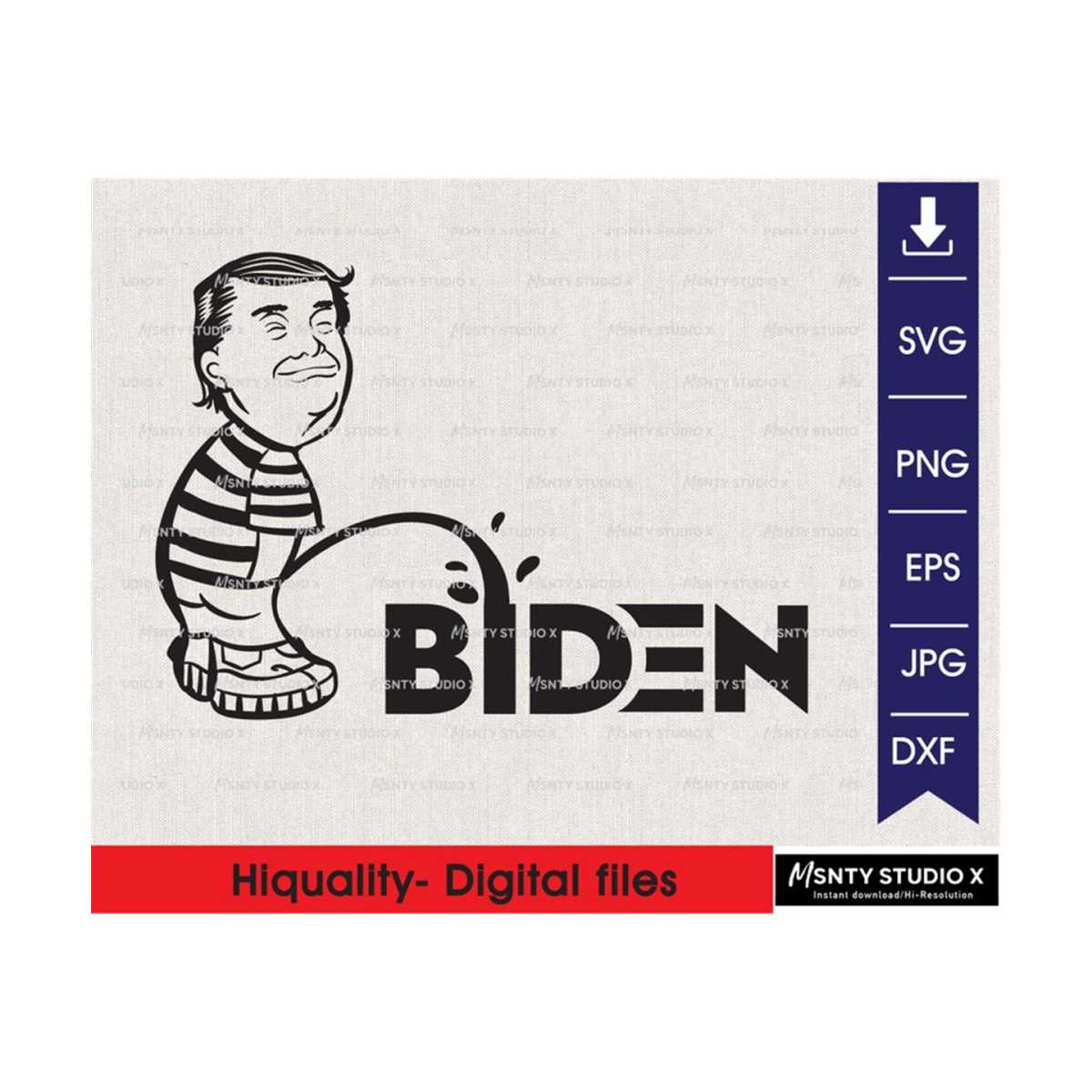 Funny Trump 2024 Magnet – Novelty Political Humor Decal, Made In USA