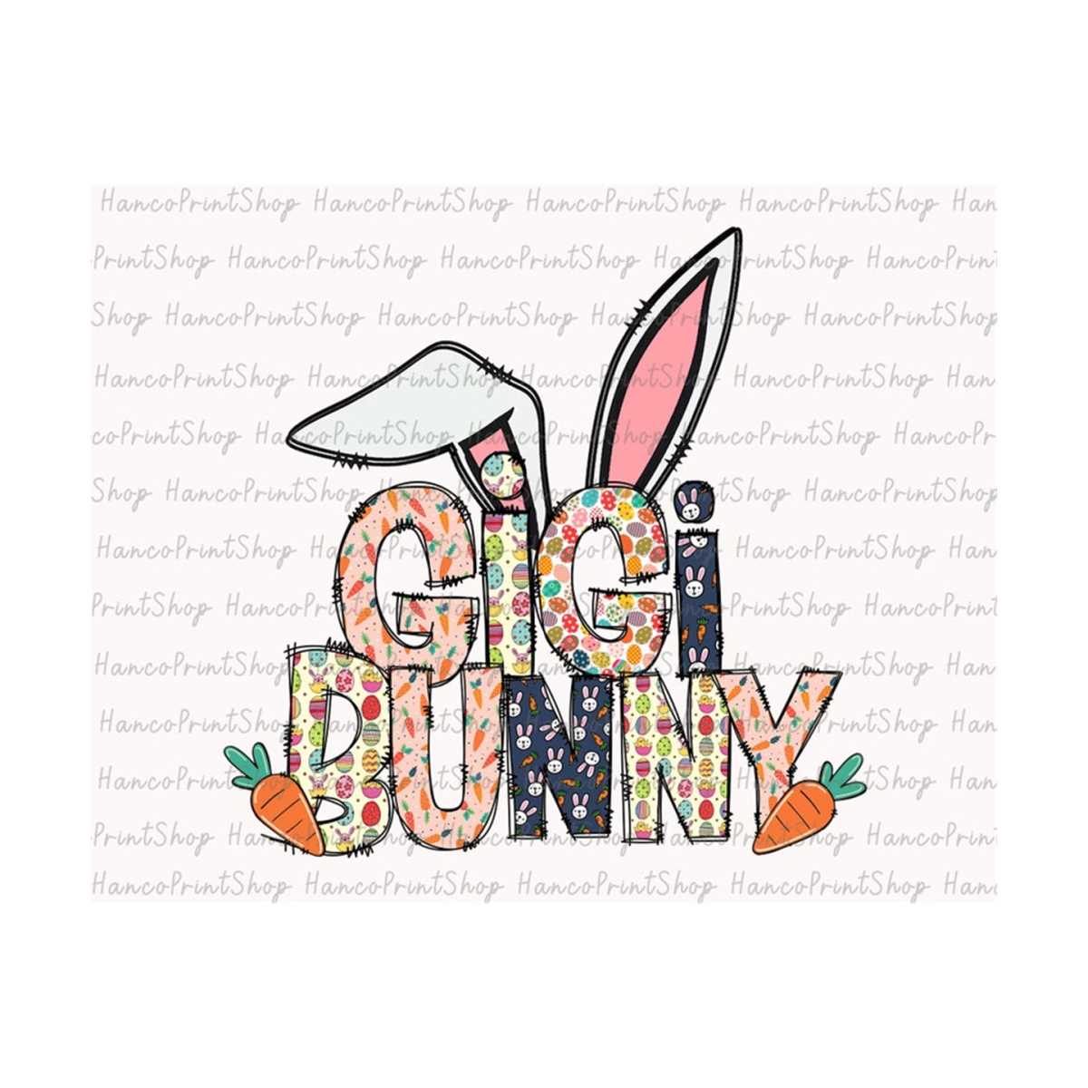 Gigi Bunny PNG, Easter Png, Easter Bunny Png, Easter Sublima - Inspire