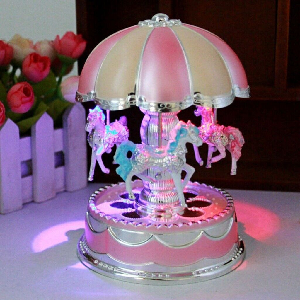 Carousel Music Box Merry-Go-Round Kids Vintage | Inspire Uplift