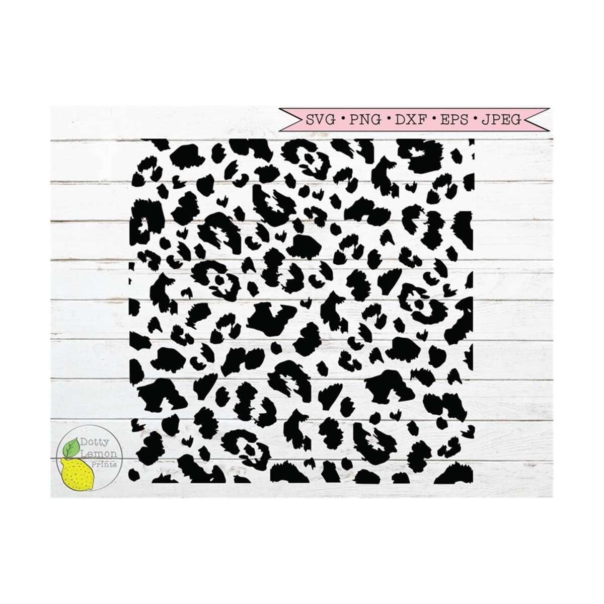 Leopard Print svg, Cheetah Print svg, Animal Print svg Files - Inspire