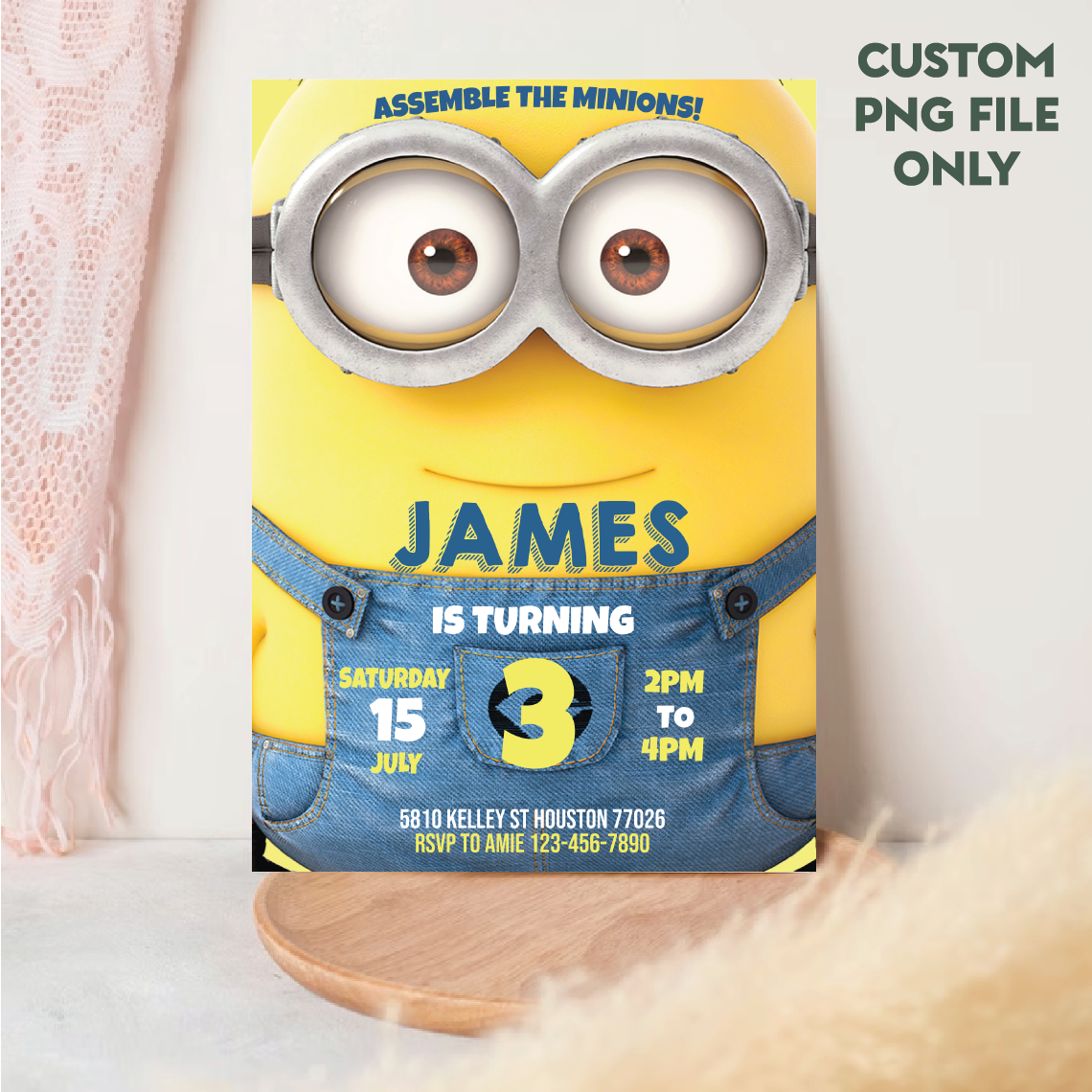 personalized-file-minion-birthday-invitation-minion-invitat-inspire-uplift for Free Printable Minion Invitation Template Personalized File Minion Birthday Invitation, Minion Invitat | Inspire Uplift for Free Printable Minion Invitation Template