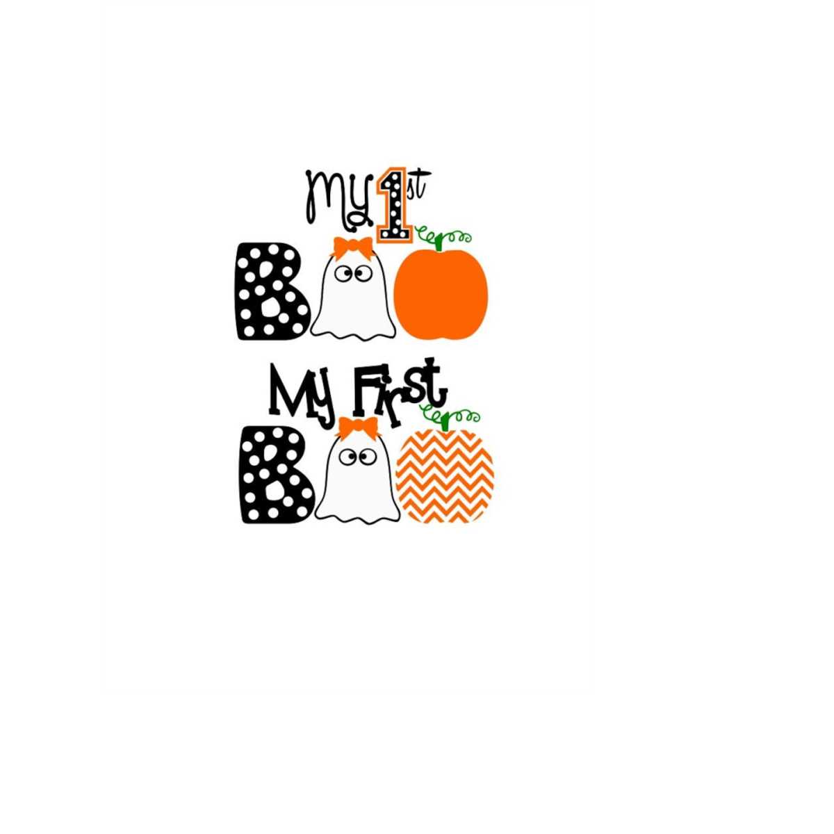 My 1st BOO SVG, DXF, Ps, Ai and Pdf Digital Files for Electr | Inspire ...