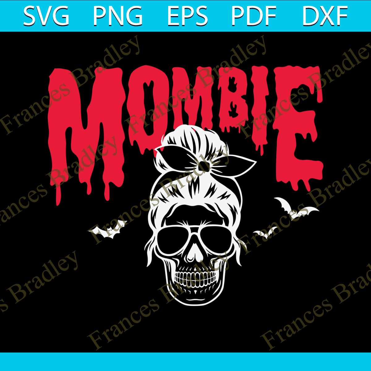 Vintage Mombie Halloween SVG Zombie Mom SVG File | Inspire Uplift
