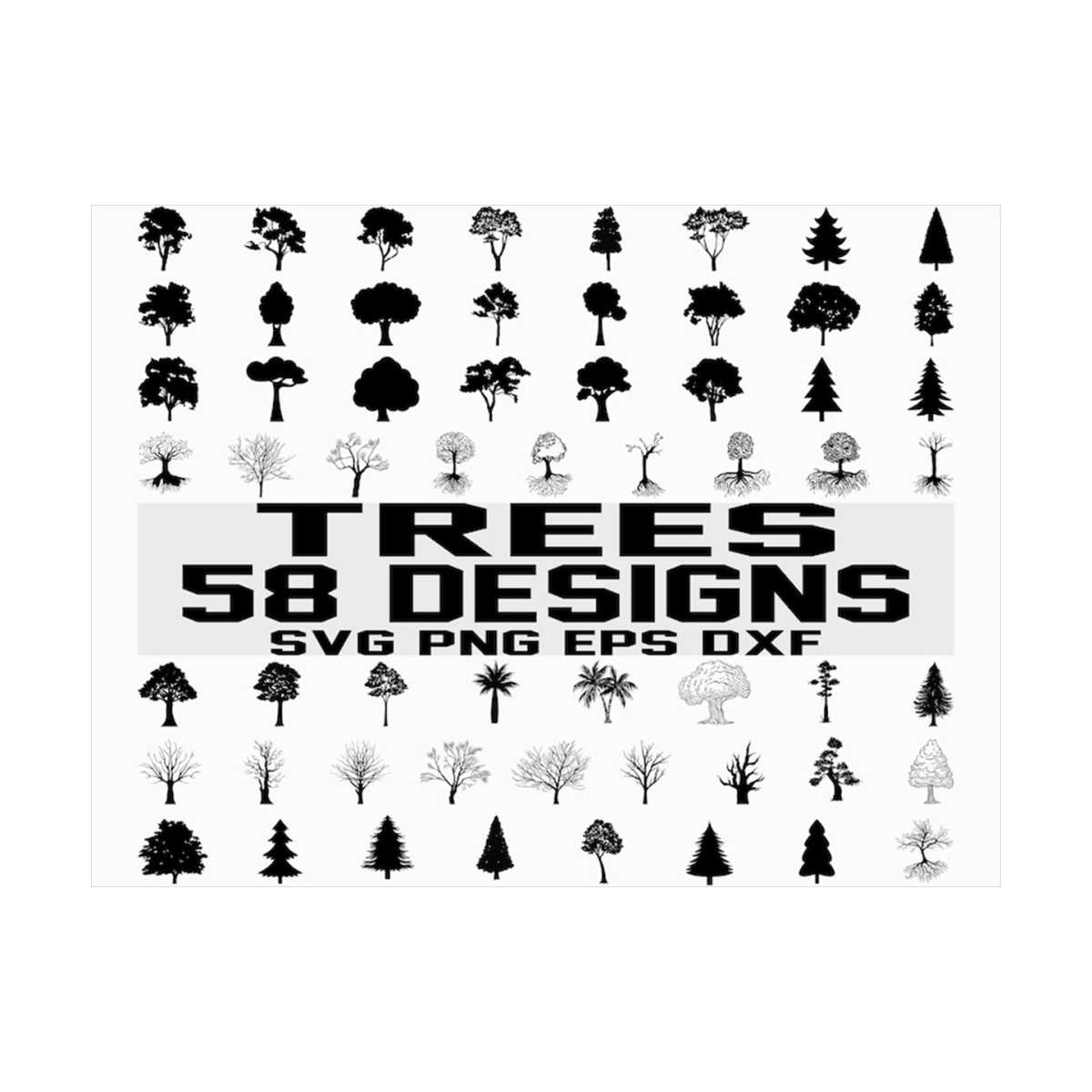 Family Tree SVG/ Tree Clipart/ Tree Vinyl Decal/ Tree Art Pr Inspire