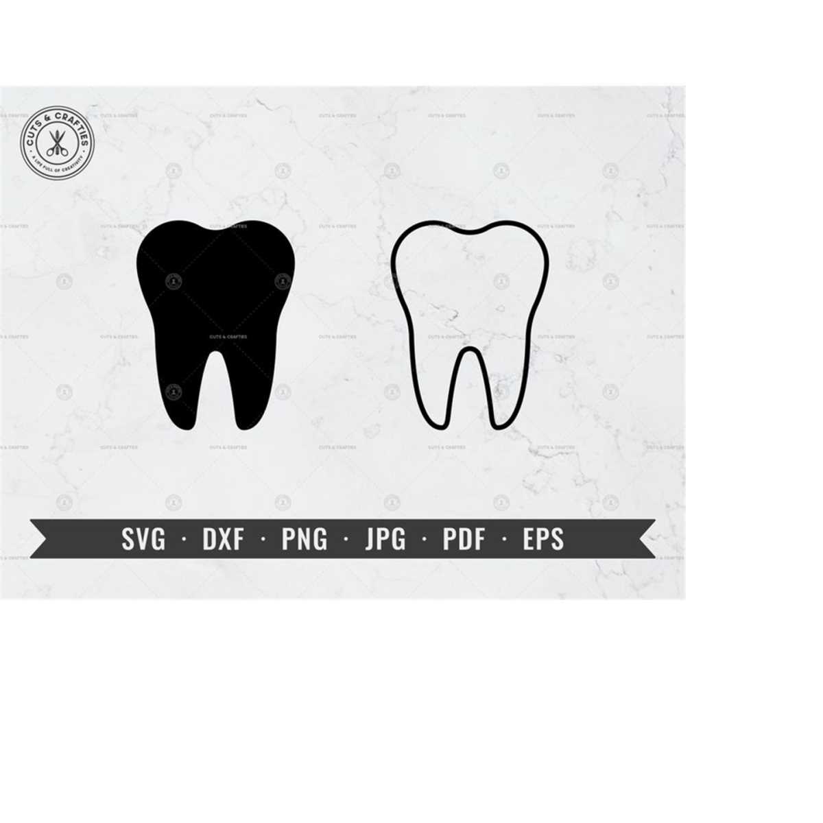 Tooth svg, Teeth Outline svg, Dentist, Dental, svg, dxf, png Inspire