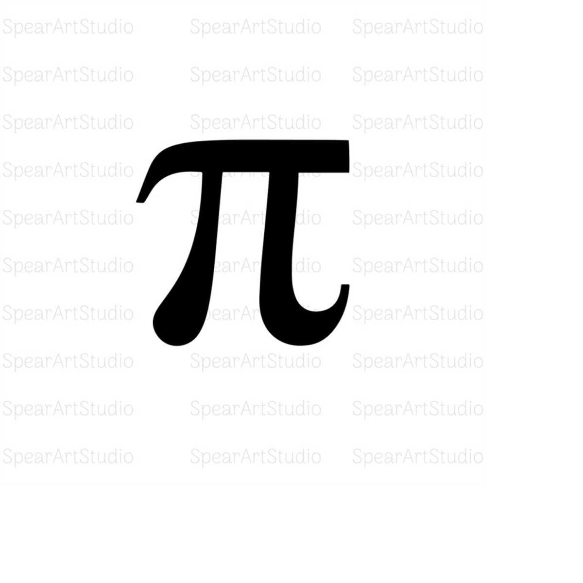 Pi Symbol Svg, Pi Symbol Png, Pi svg, Greek Letter, Pi Math Inspire