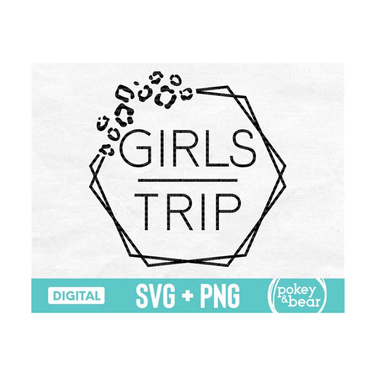 Leopard Girls Trip Svg, Girls Trip Shirt Svg, Cheetah Girls - Inspire