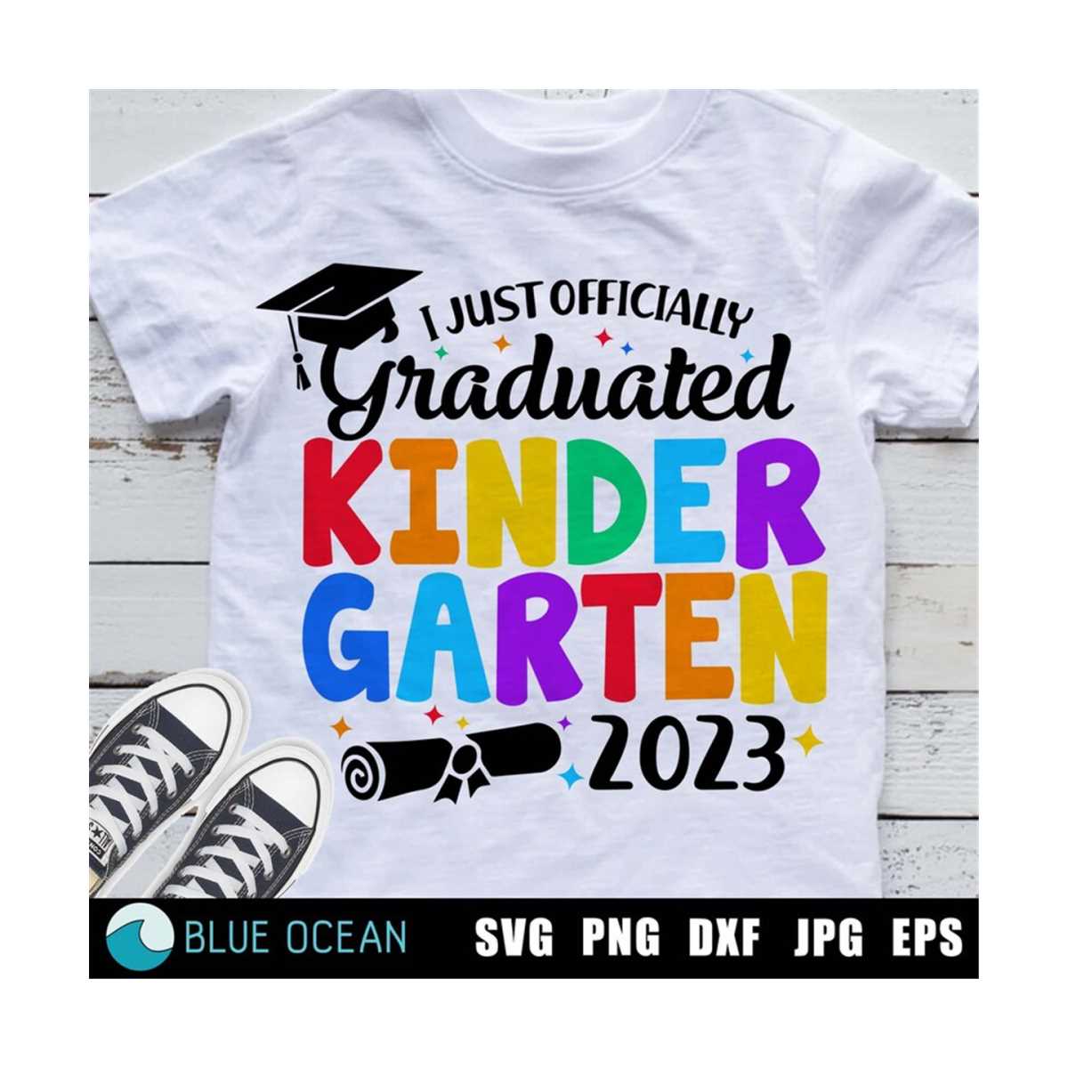 Kindergarten svg, Kindergarten graduate 2023 SVG, Officially - Inspire ...