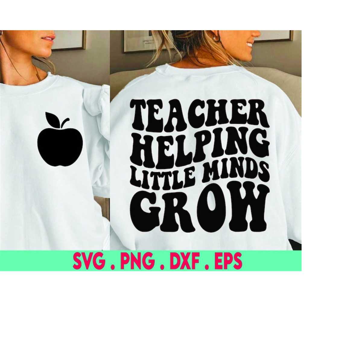 teacher svg, teacher png, helping little minds grow svg, Tea | Inspire ...