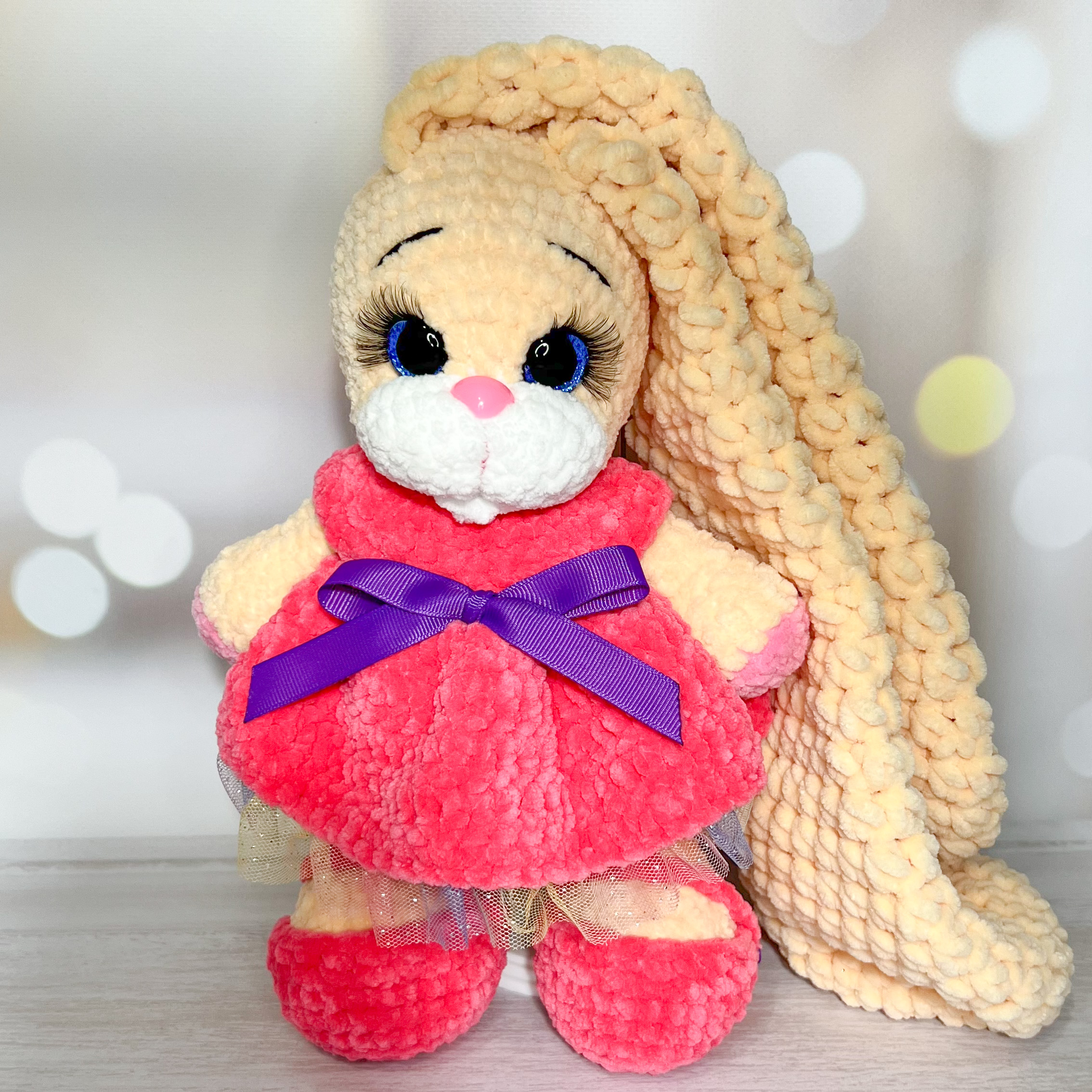 stuffed bunny toy plush, plush rabbit, bunny with long ears - Inspire ...