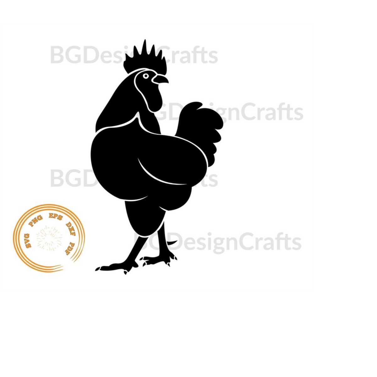 Chicken, Chicken SVG, Chicken Silhouette, Chicken icon svg, | Inspire ...