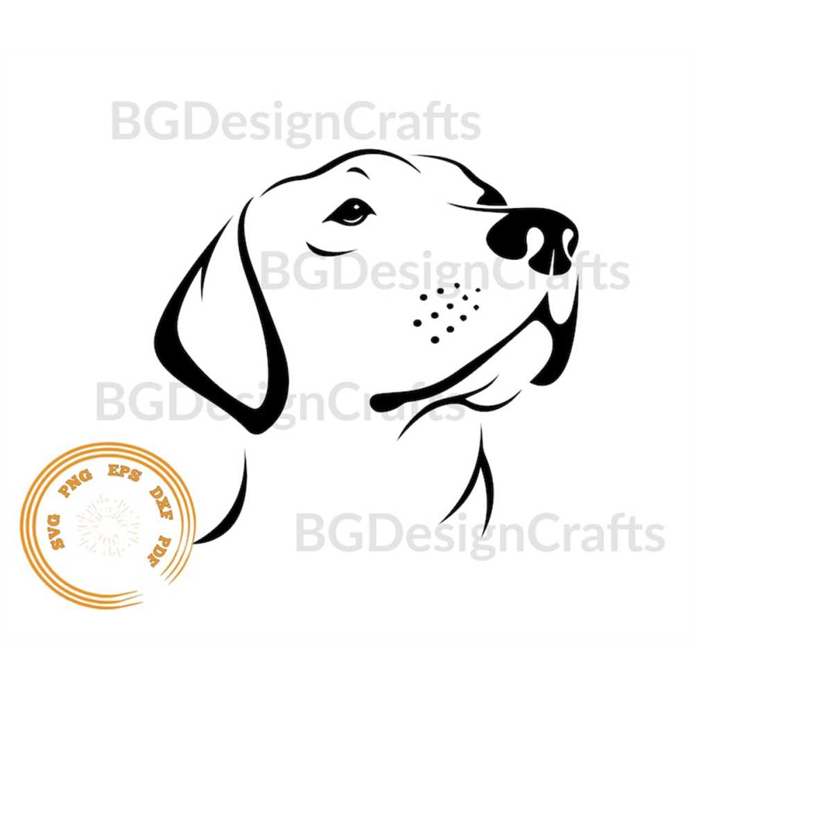 Labrador SVG, Labrador Head SVG, Dog SVG, Animal svg, clipar - Inspire ...