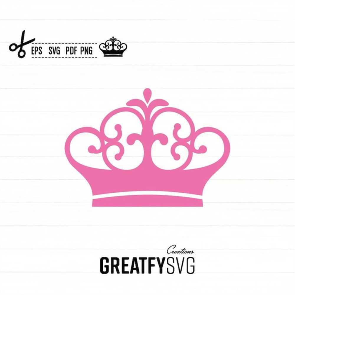 Crown Svg. Tiara Svg. Tiara Drawing. Tiara Design. Crown Dra | Inspire