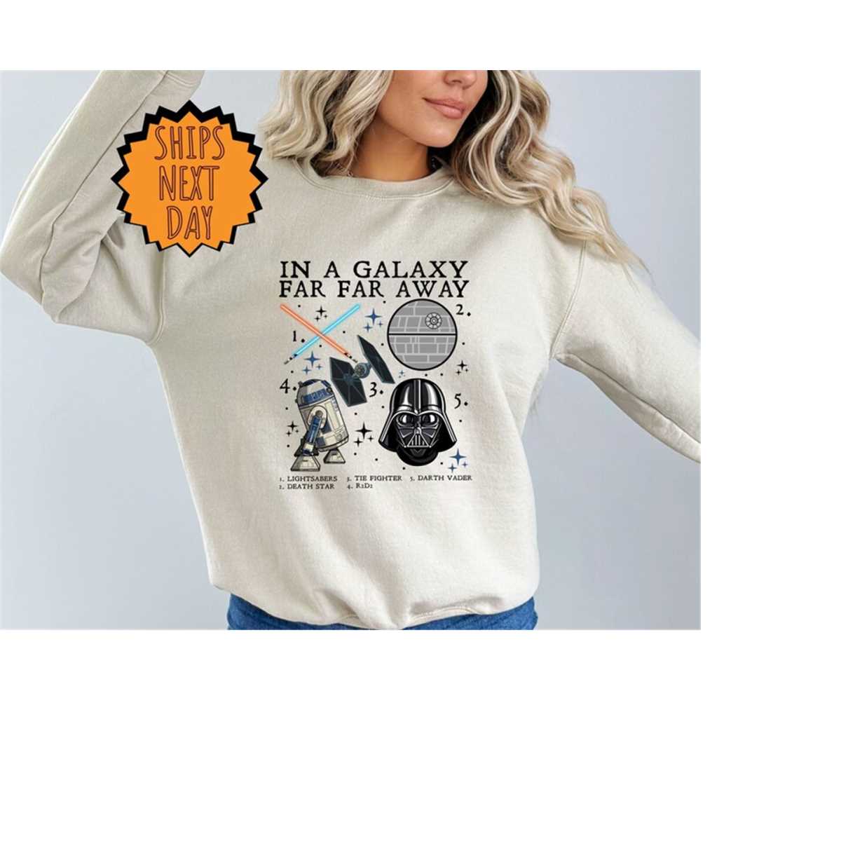Lightning Aurora Galaxy Space Women's Sweatshirt main image 0