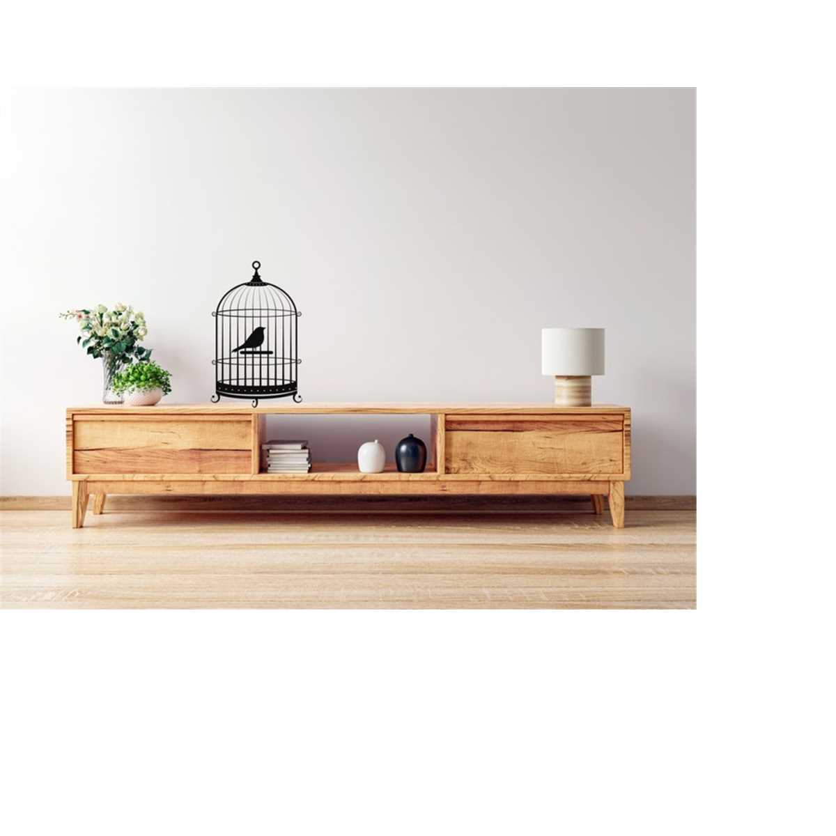 Birdcage Wall Decal Cut File, Bircage SVG, Wall Decal svg, E Inspire