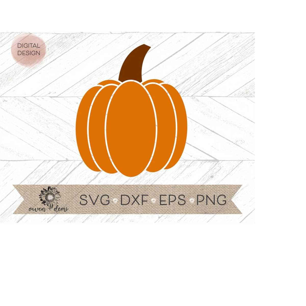 Pumpkin SVG - Classic Pumpkin svg - Svg for cricut - Svg for - Inspire