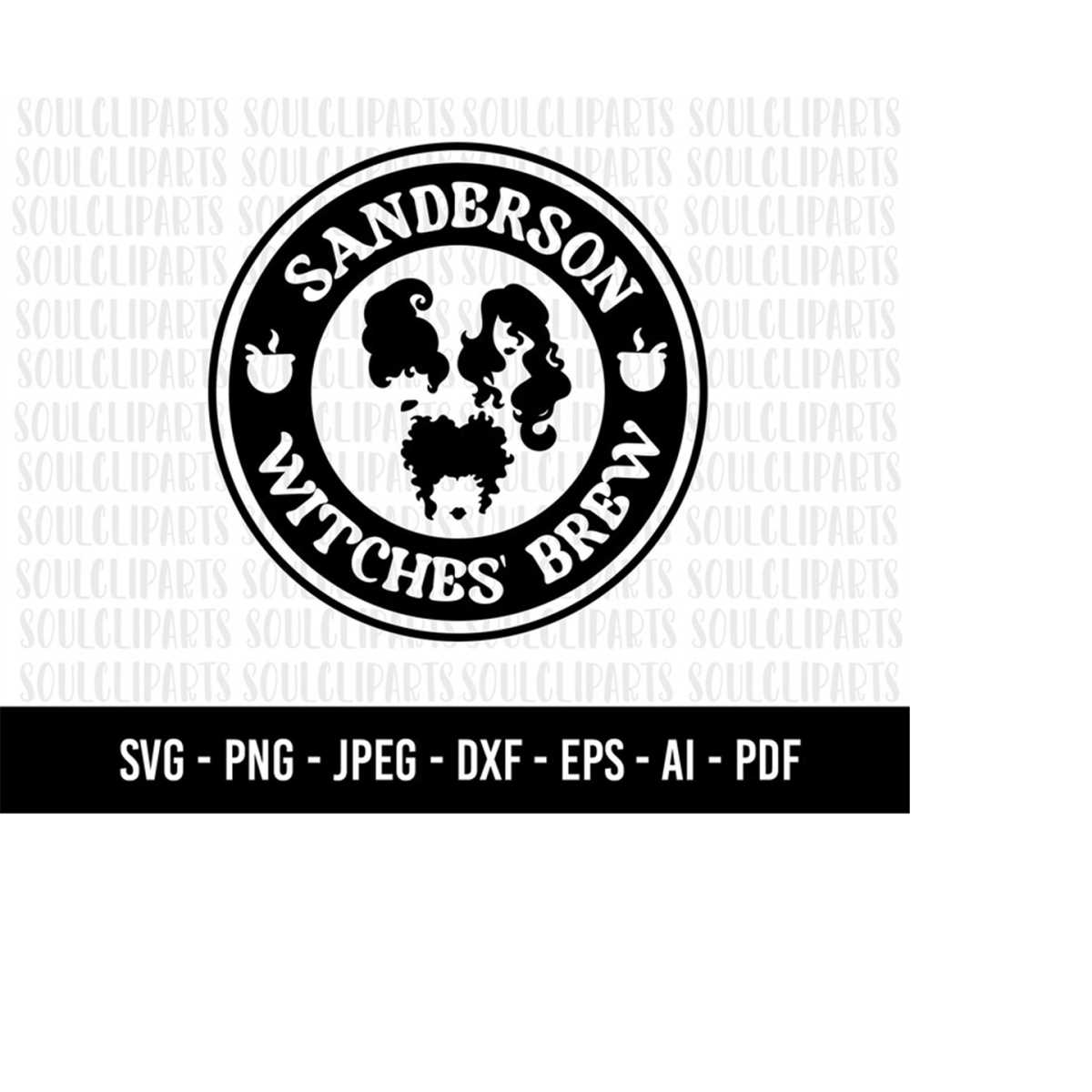 COD1158 - Sanderson Sisters SVG, Mary Sarah Winifred Design | Inspire ...