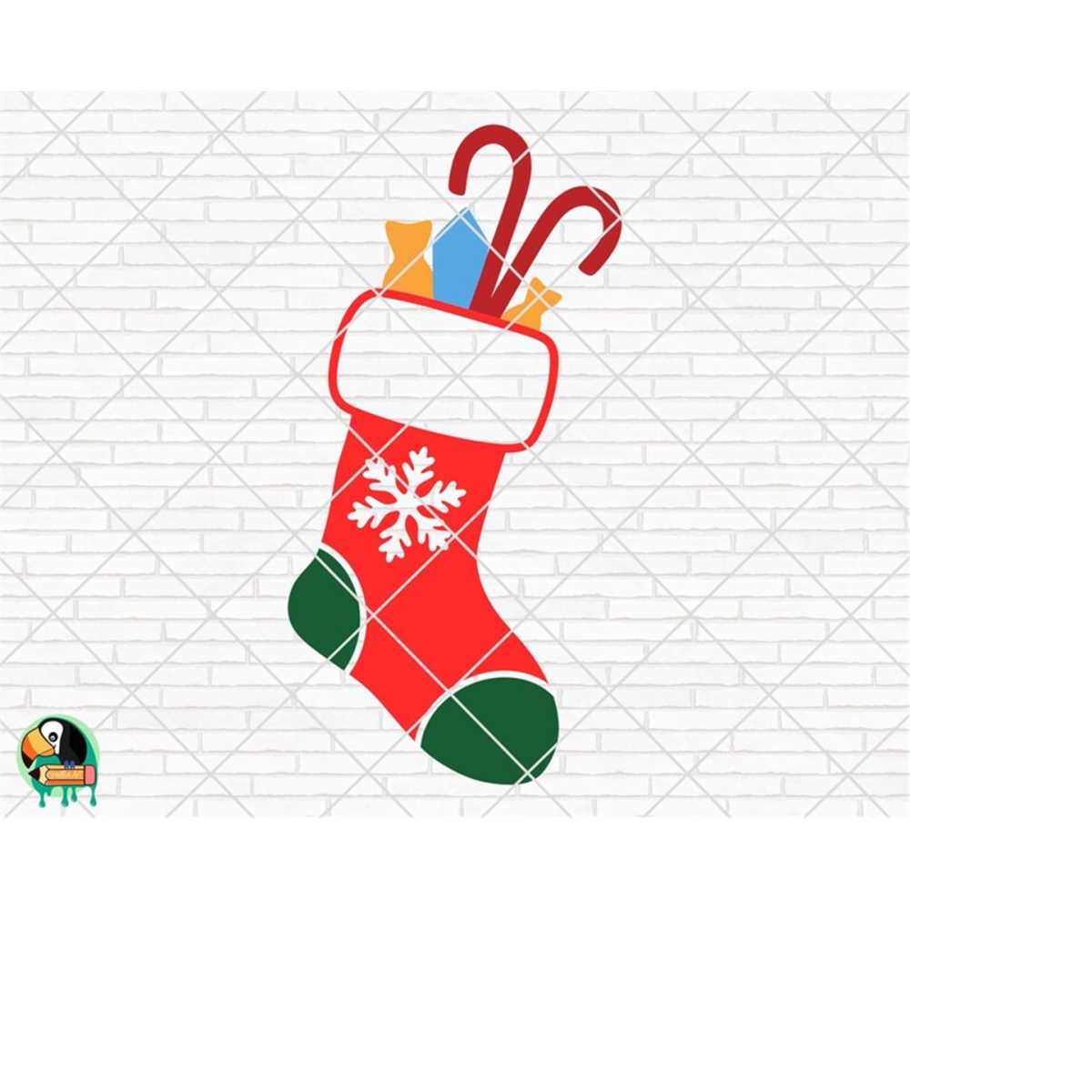Christmas Sock SVG, Christmas Svg, Holiday Svg, Winter Svg, - Inspire