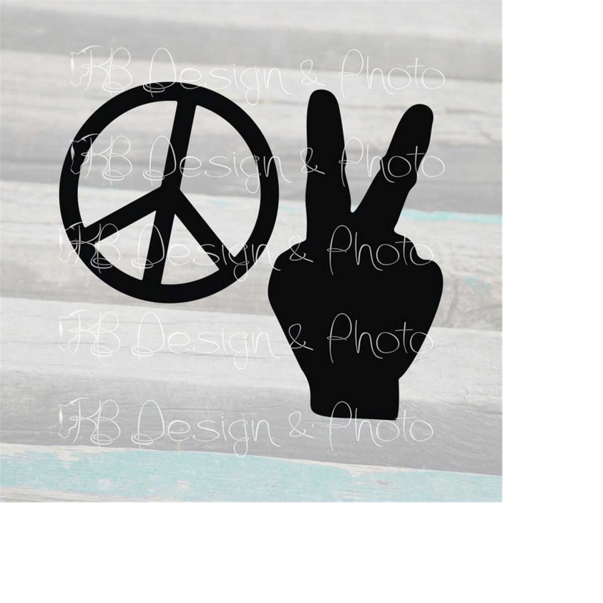 Peace Signs Vector/Raster- SVG, PNG, JPG - Inspire Uplift