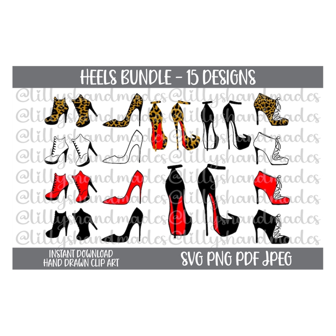 High Heel Svg, High Heel Shoe Svg, Stiletto Svg, High Heels - Inspire