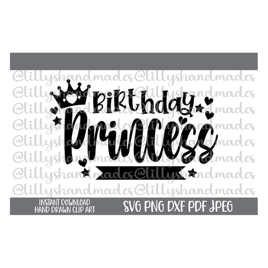 Birthday Princess Svg, Birthday Princess Png, Birthday Girl - Inspire