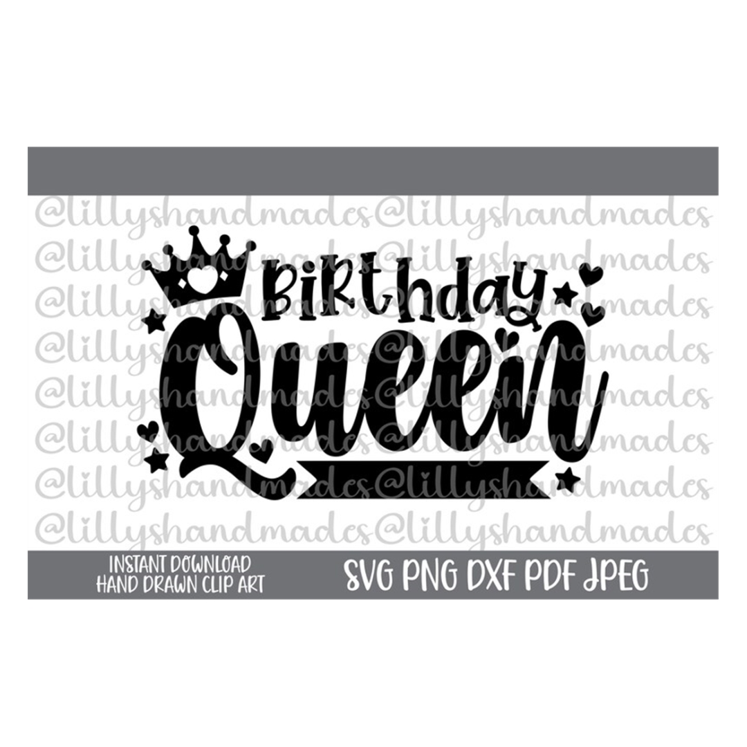 Birthday Queen Svg, Birthday Queen Png, Happy Birthday Svg f - Inspire