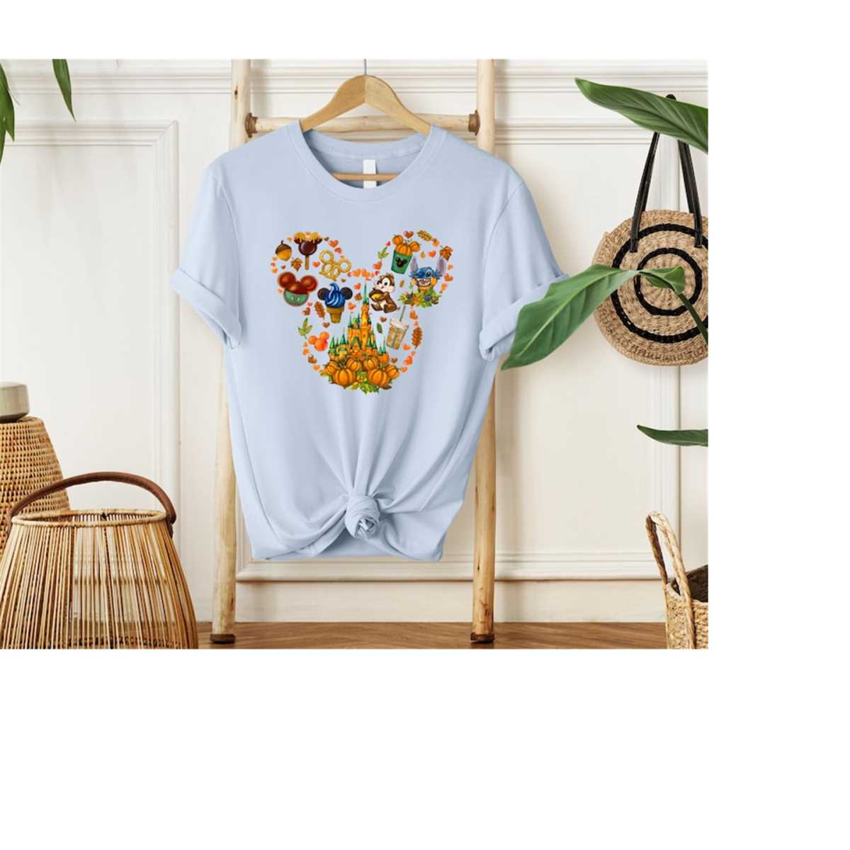 Disney Fall Castle Shirt, Disney Cute Shirt, Disney Pumpkin - Inspire ...
