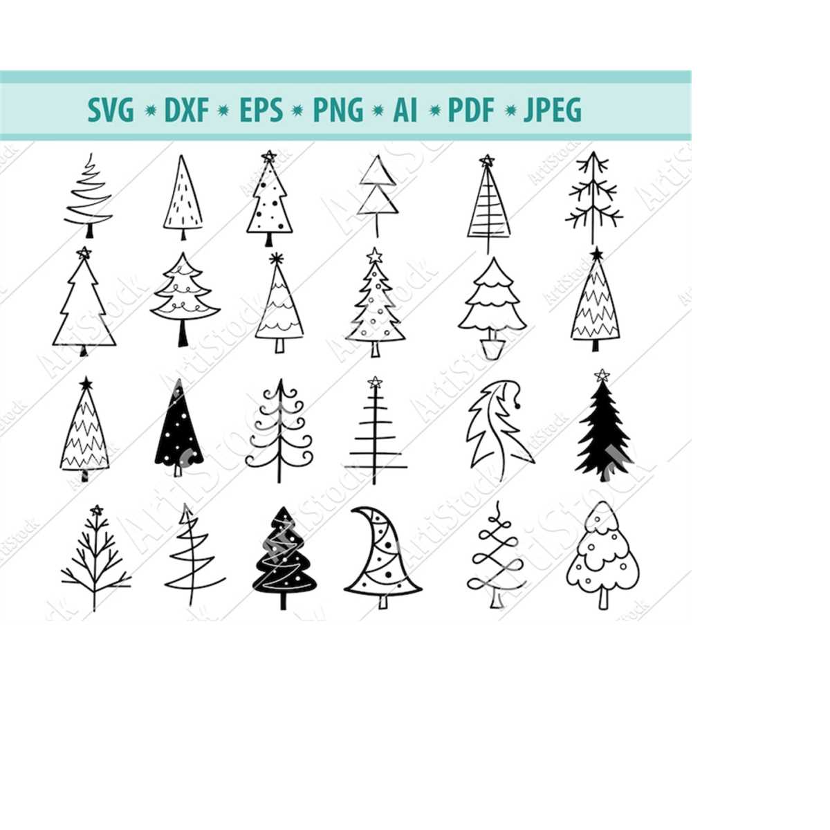Christmas Tree Svg, Christmas svg, christmas tree cut file s | Inspire ...