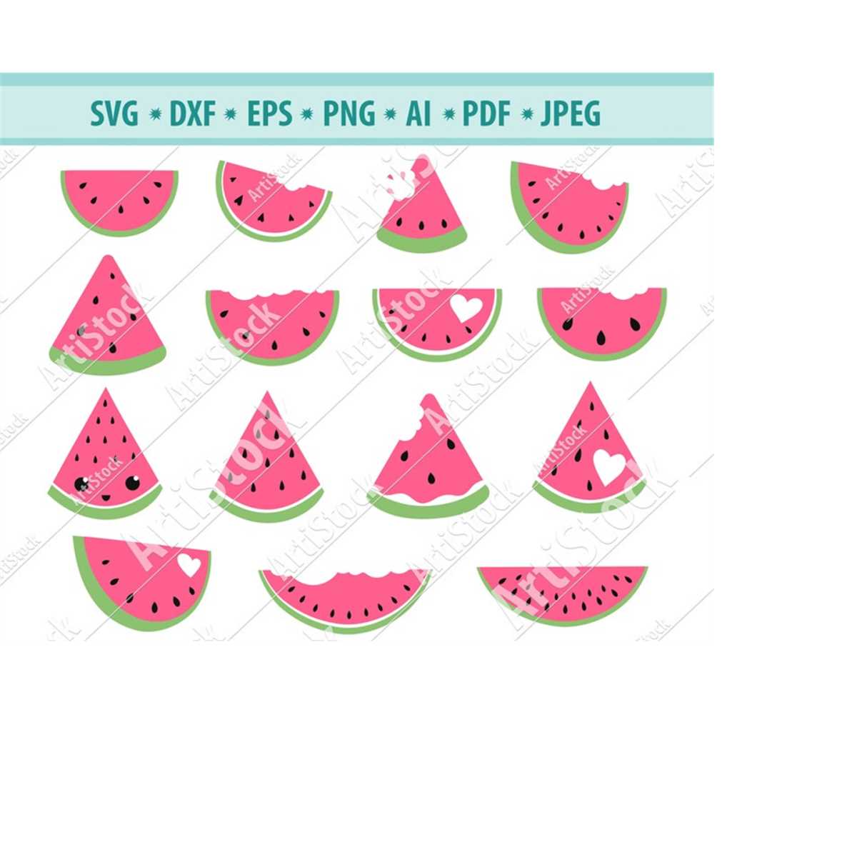 Watermelon svg - Watermelon Cut File - Watermelon Clipart - | Inspire ...