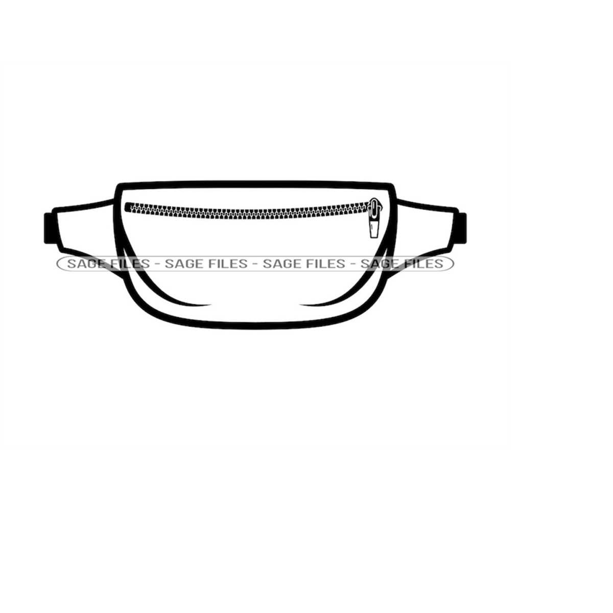 Waist Bag SVG, Travel Svg, Tourist Svg, Vacation Svg, Waist Inspire