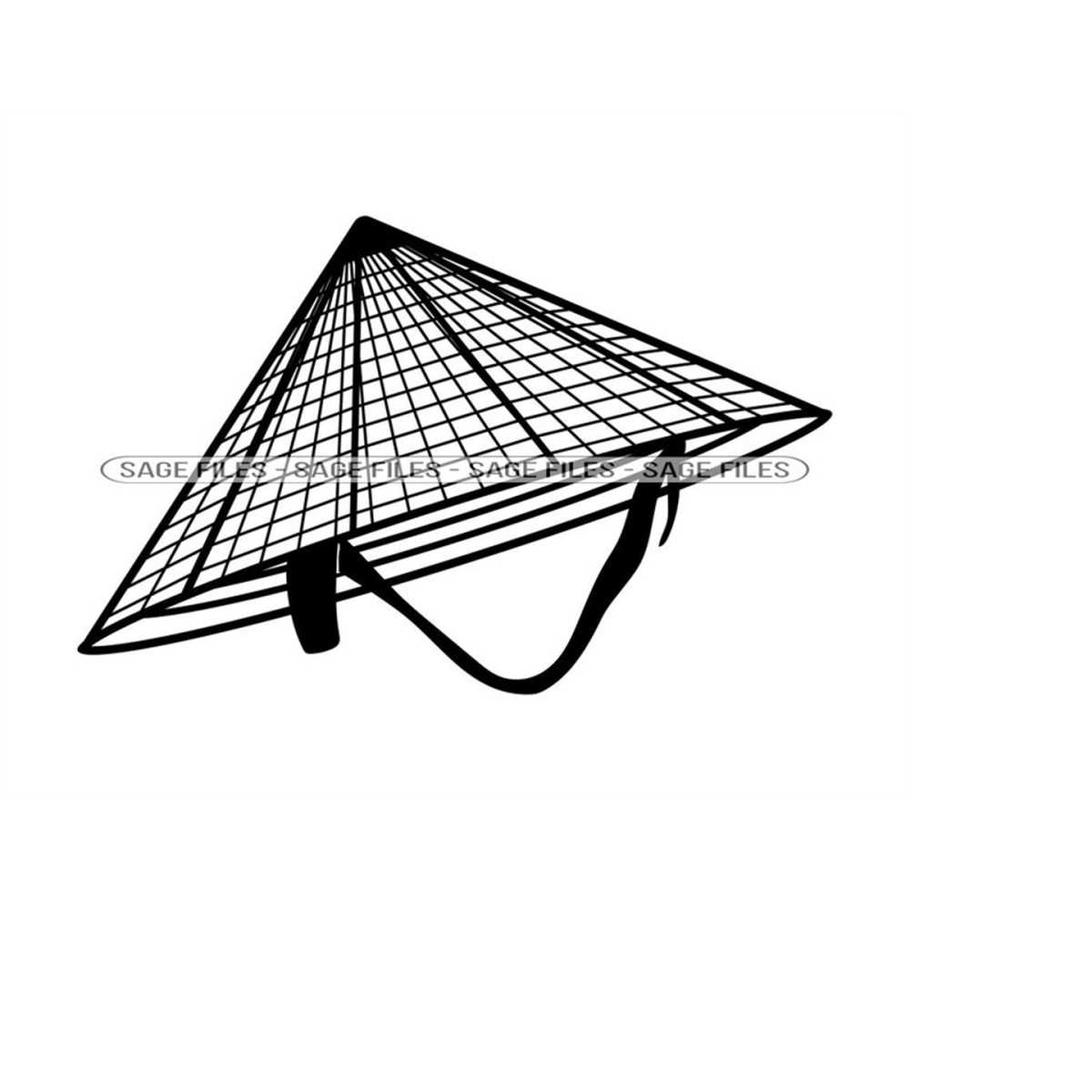 Rice Hat SVG, Asian Conical Hat Svg, Rice Hat Clipart, Rice - Inspire ...
