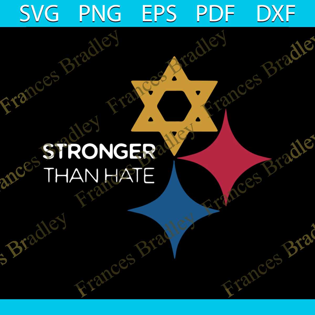 Stronger than hate svg | Inspire Uplift