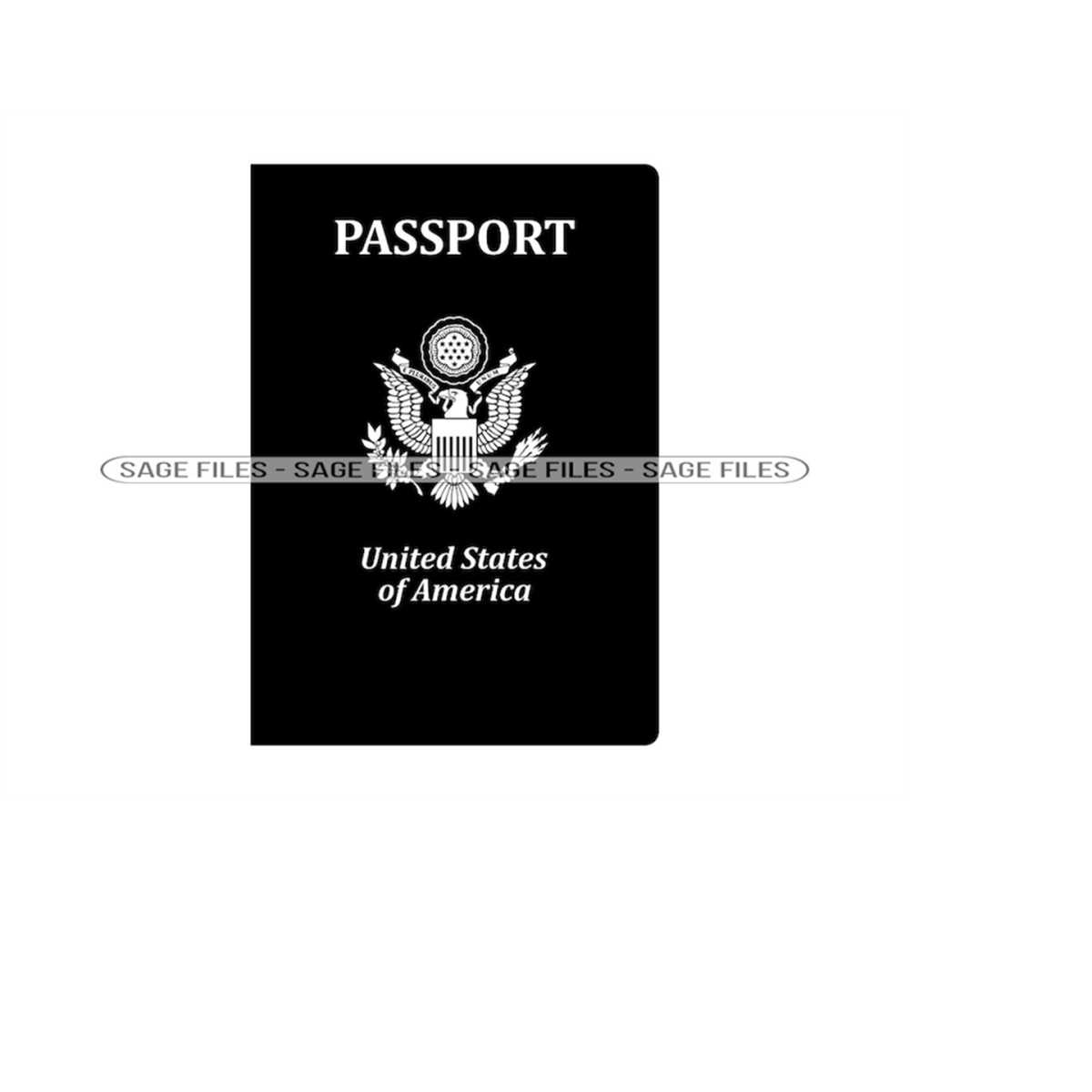 American Passport Svg, US Passport SVG, Travel Svg, Vacation Inspire