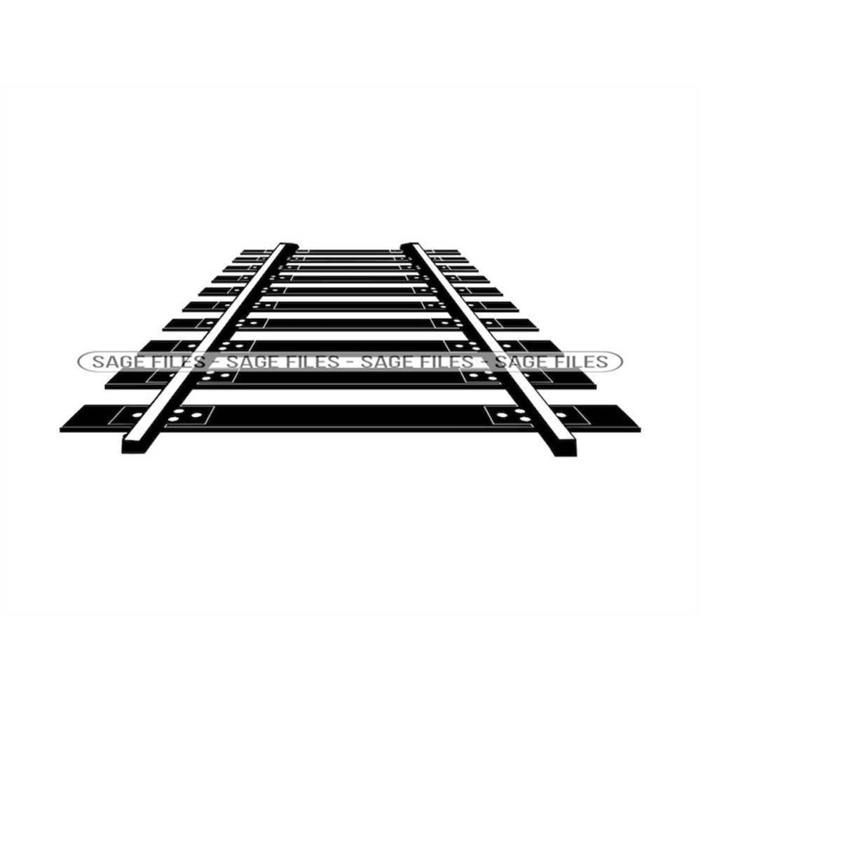 Rail Tracks Svg, Railway Track SVG, Railroad Svg, Train Svg, Inspire